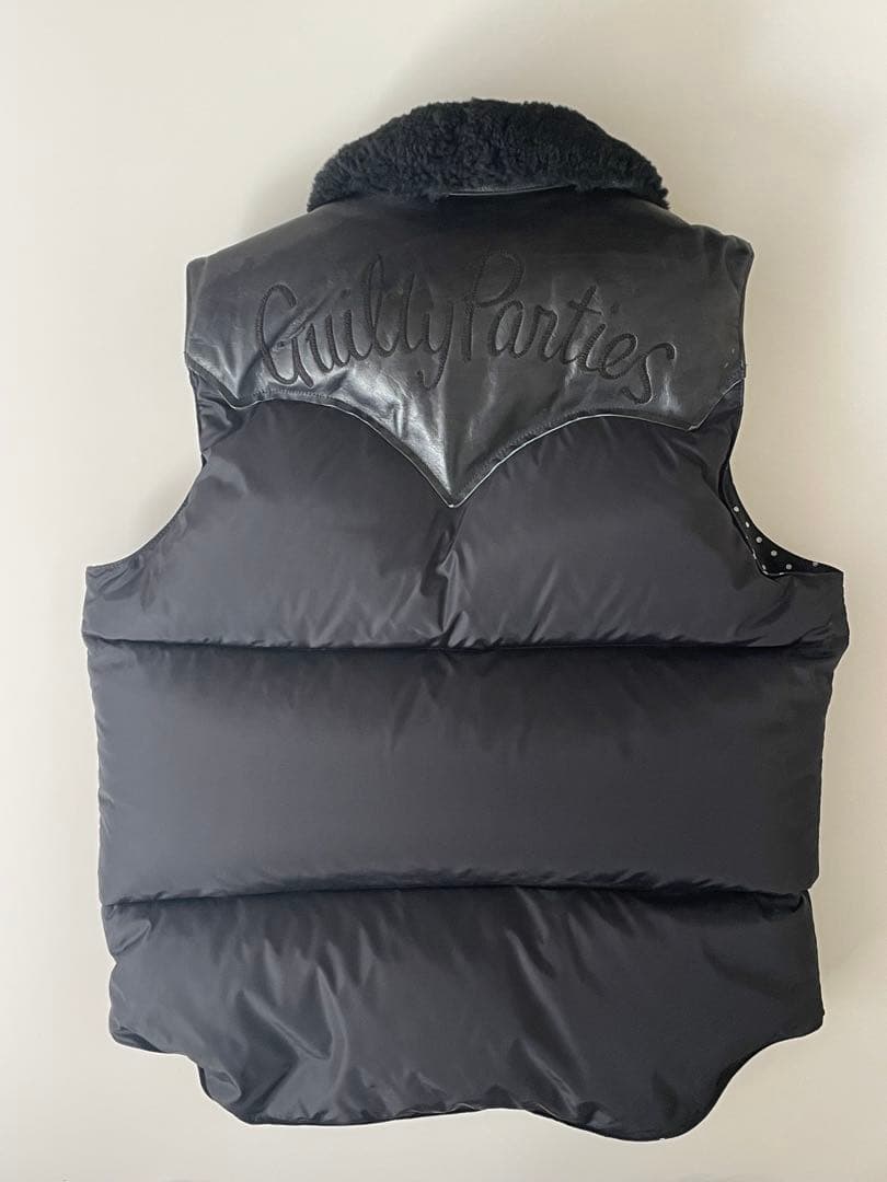 ワコマリア　ロッキーマウンテン　ダウンベスト　ドット　38 美品