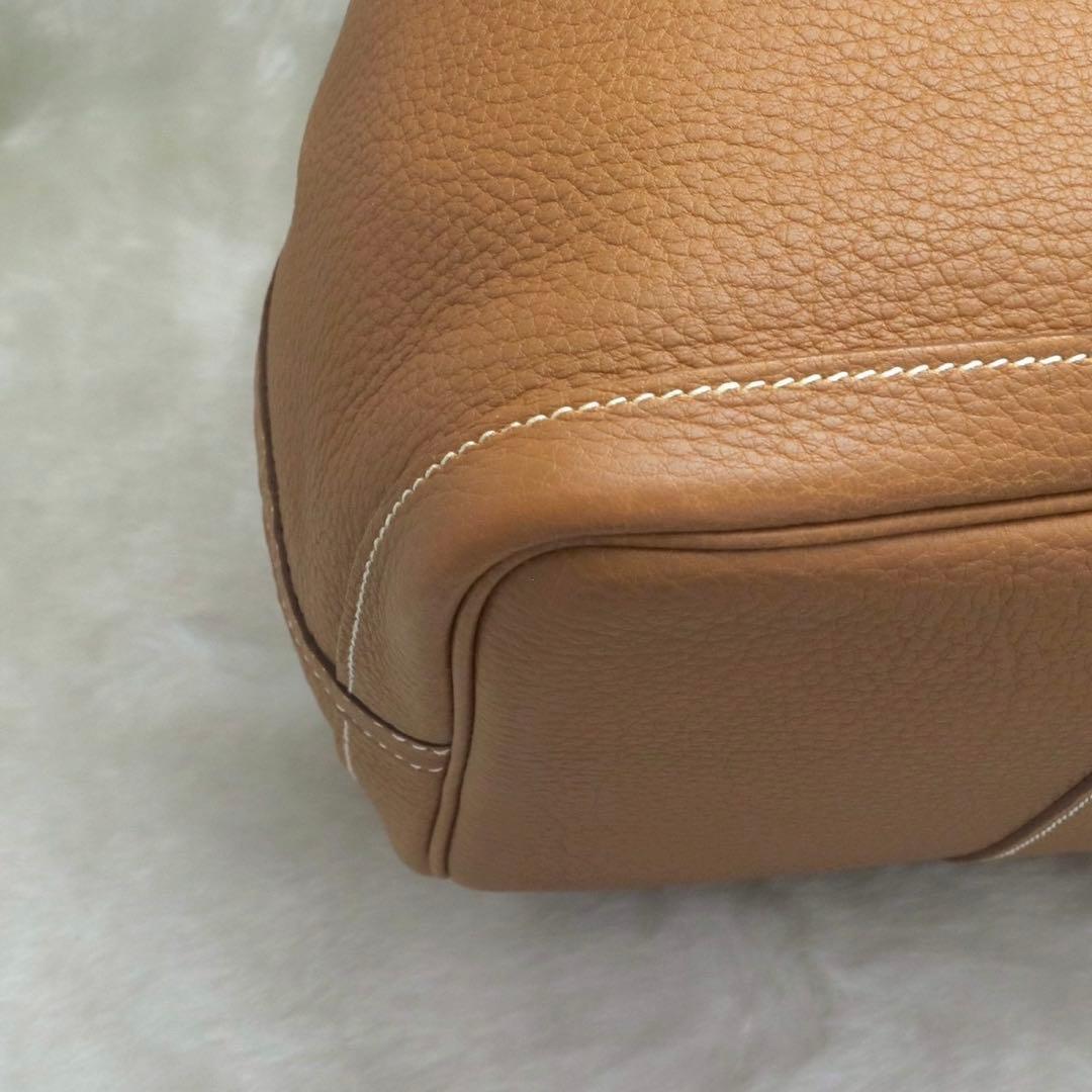 ✨新品展示品✨HERMES❤️ガーデンパーティPM♪大人気ゴールド✨