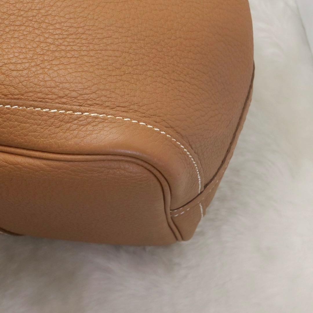 ✨新品展示品✨HERMES❤️ガーデンパーティPM♪大人気ゴールド✨