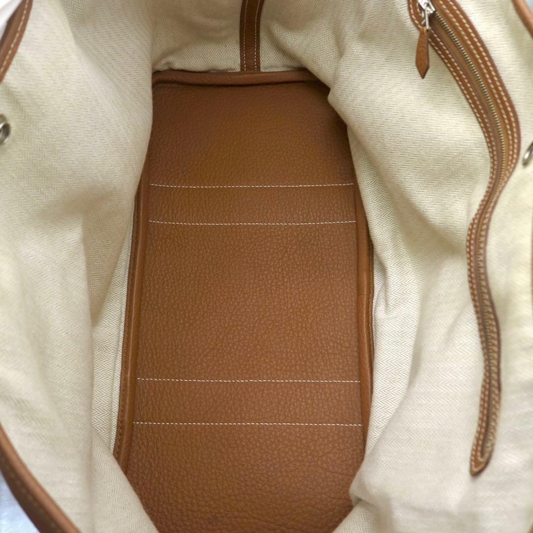 ✨新品展示品✨HERMES❤️ガーデンパーティPM♪大人気ゴールド✨
