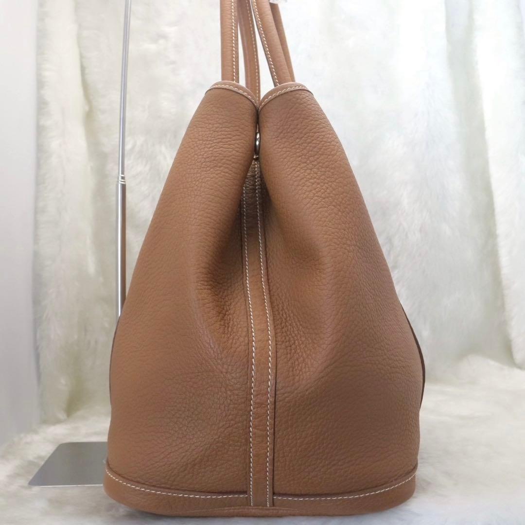 ✨新品展示品✨HERMES❤️ガーデンパーティPM♪大人気ゴールド✨