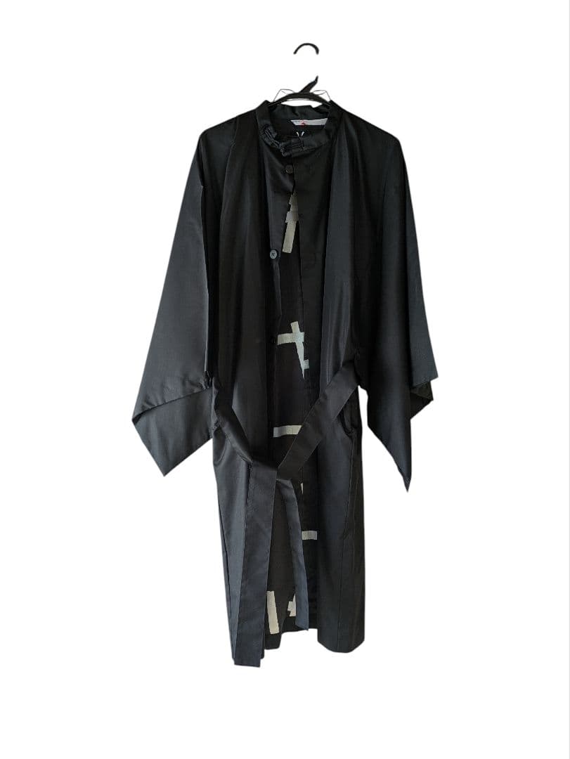 SOUSOU ソウソウ　行　円領外套　黒　Sサイズ