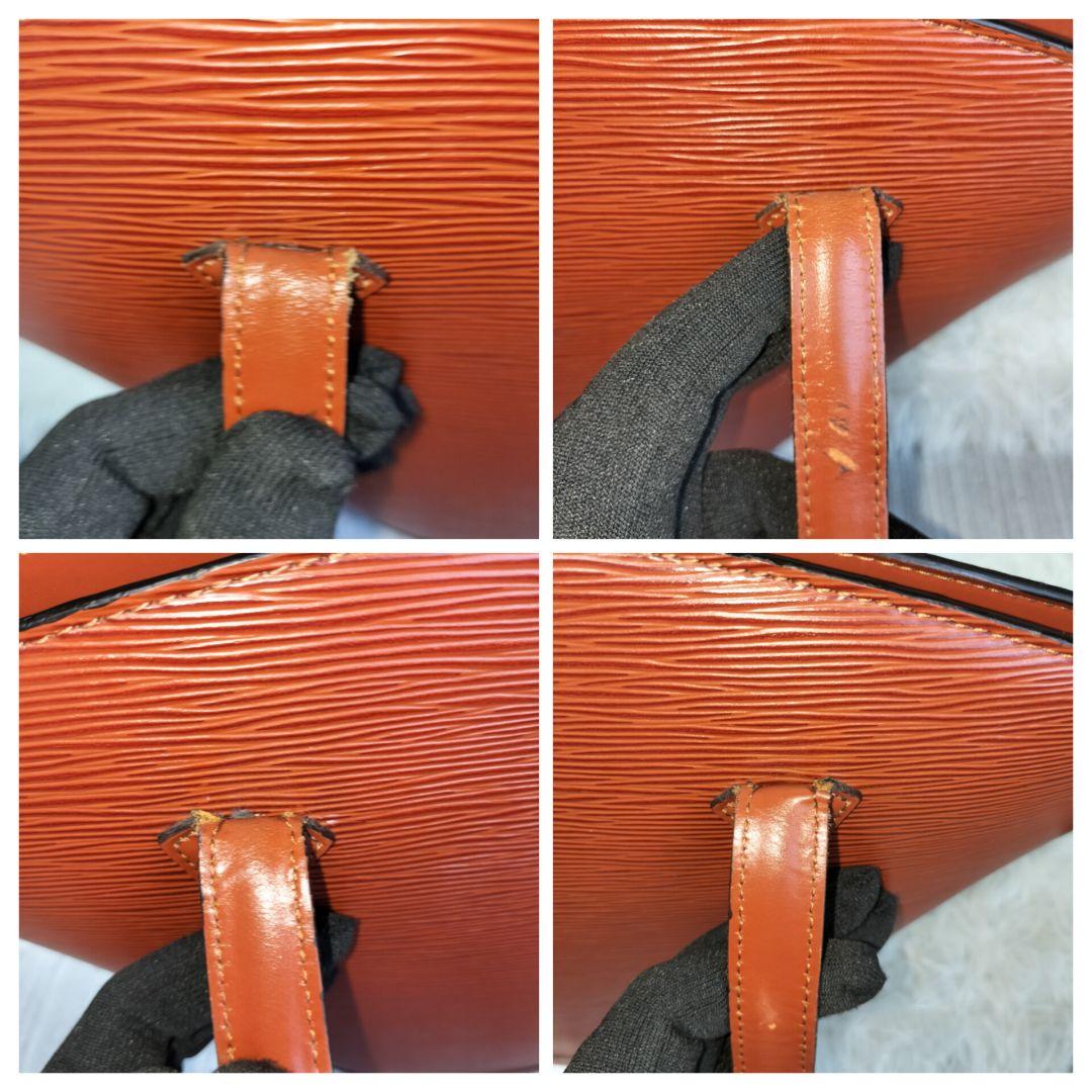 ルイヴィトン エピ サンジャック トート ブラウン