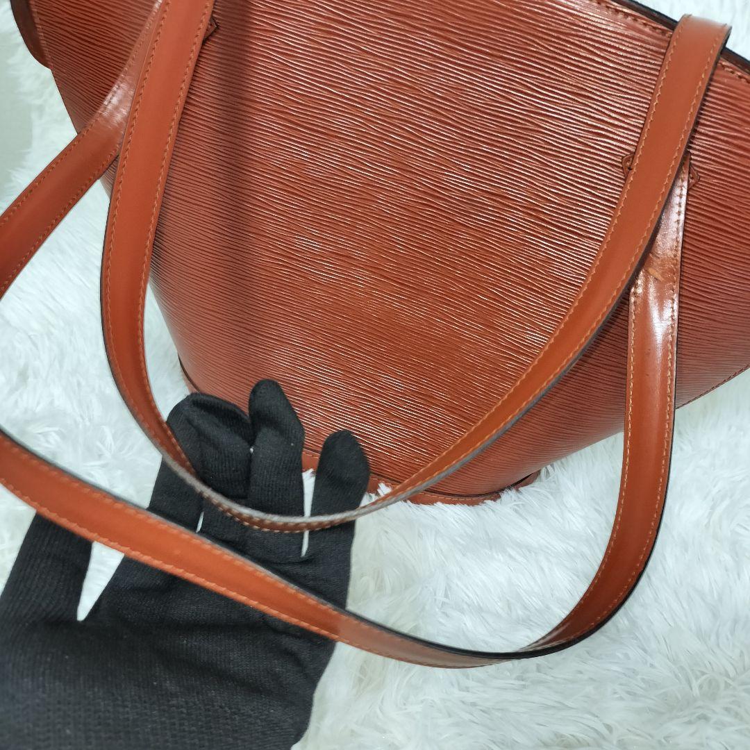 ルイヴィトン エピ サンジャック トート ブラウン