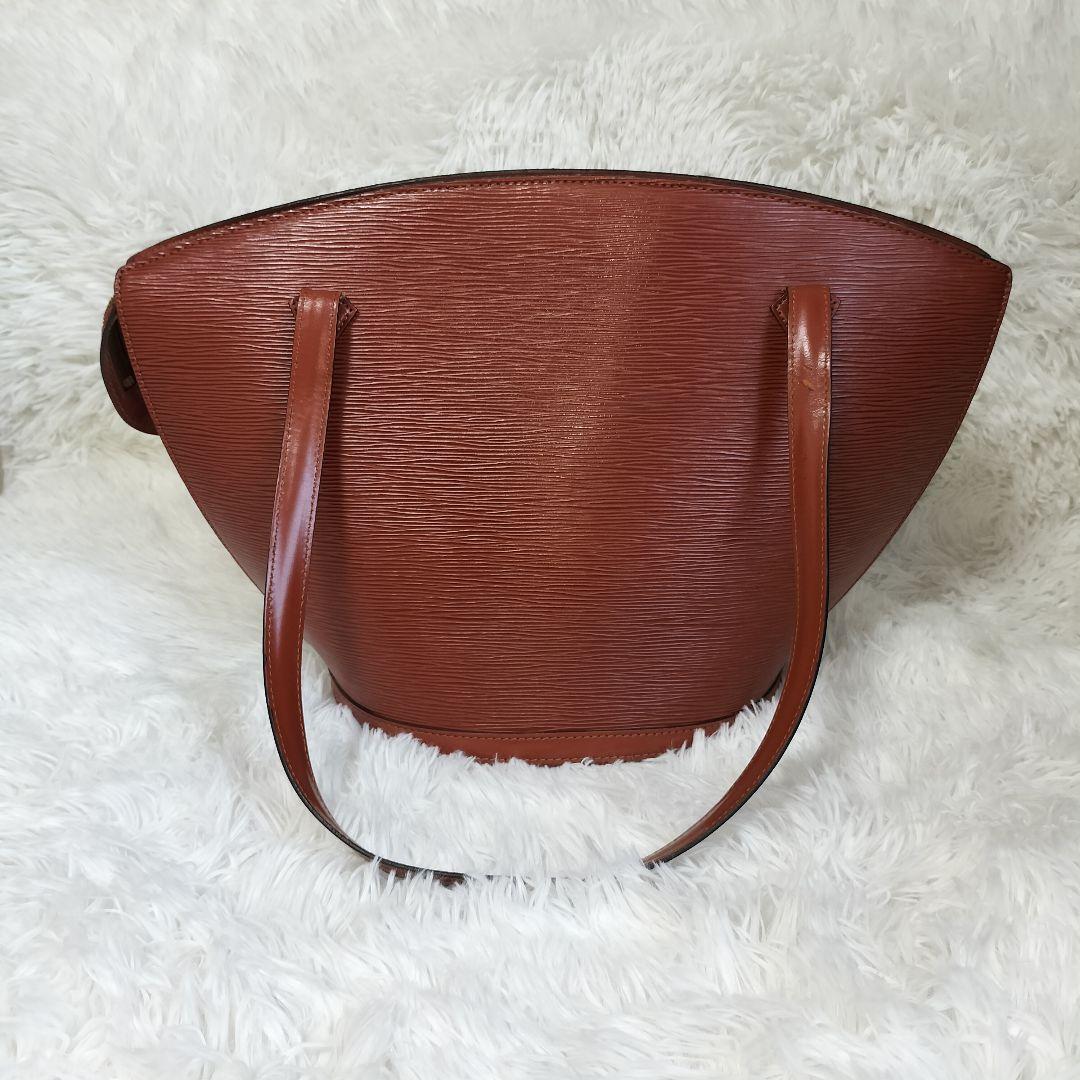 ルイヴィトン エピ サンジャック トート ブラウン