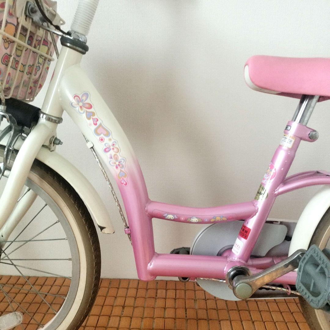 【引き取り限定】 M&M SRJ18型 ディズニーキャラクター仕様キッズサイクル