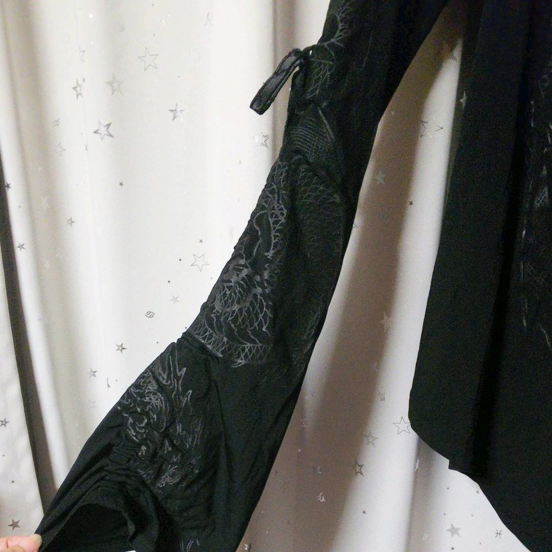 キューティーフラッシュ アシンメトリーチュニック　黒