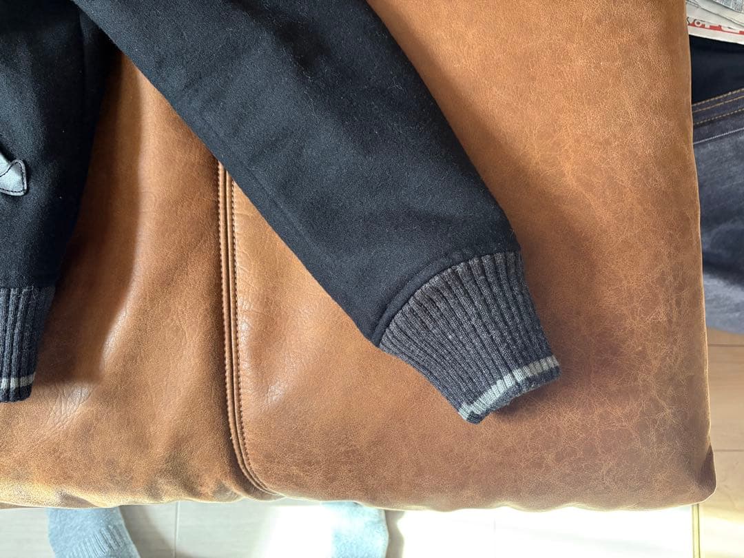 【１／３まで値下げします】SCHOTT BROS. スタジャン N°13 黒