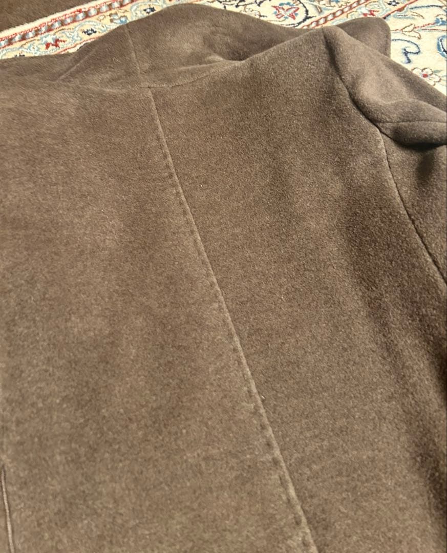 大特価 MaxMara 白タグ美品 カシミアウールコート