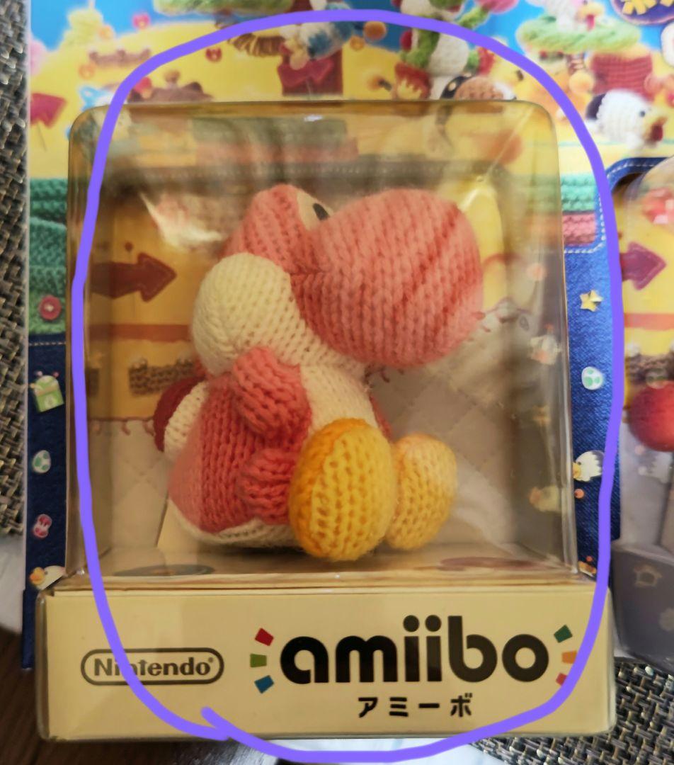 新品未開封 3DS ポチと! ヨッシー ウールワールド amiiboセット