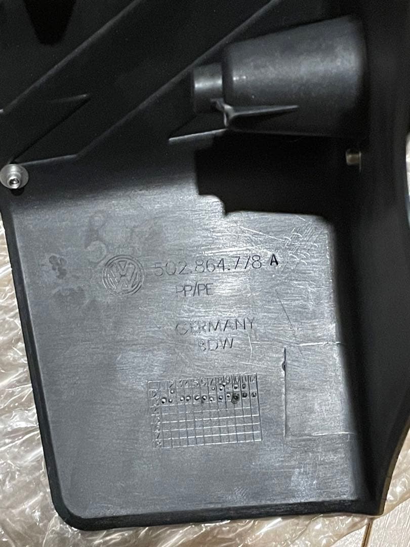 VW純正　ゴルフ7用　純正フットレスト（J5G VC1 A01）