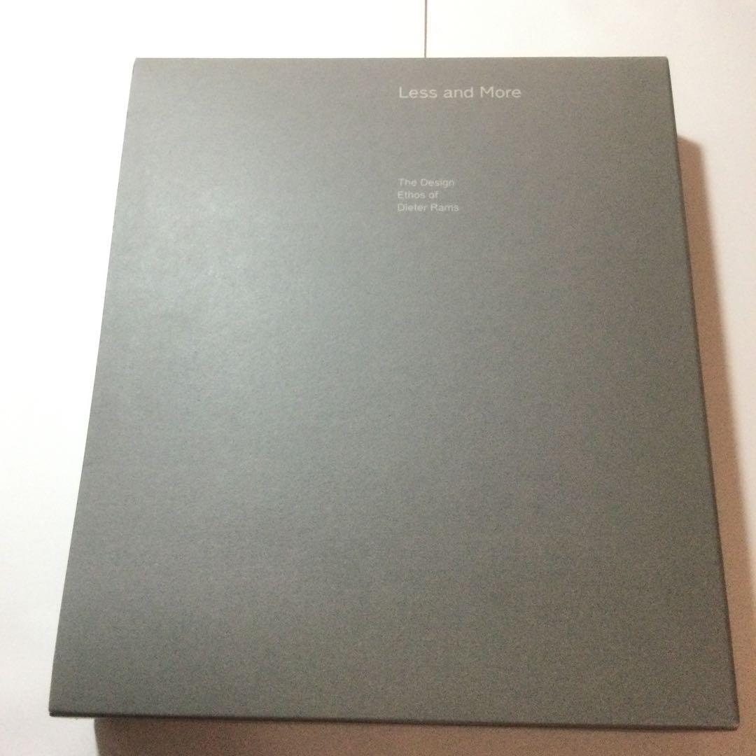 Less and More Dieter Rams ディーターラムス 日英併記