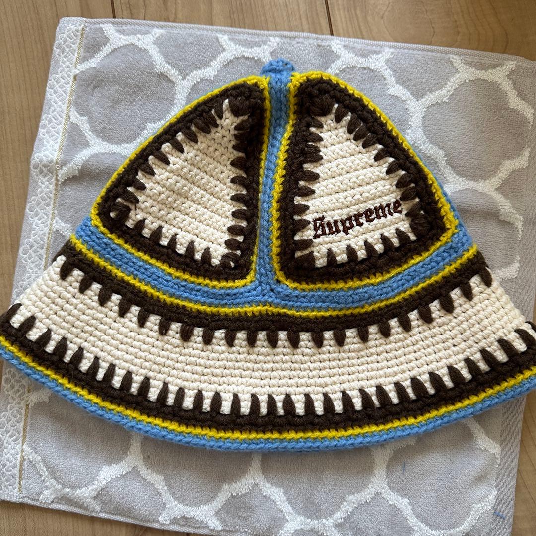Supreme Crochet Edge Hat クロシェハット S/M