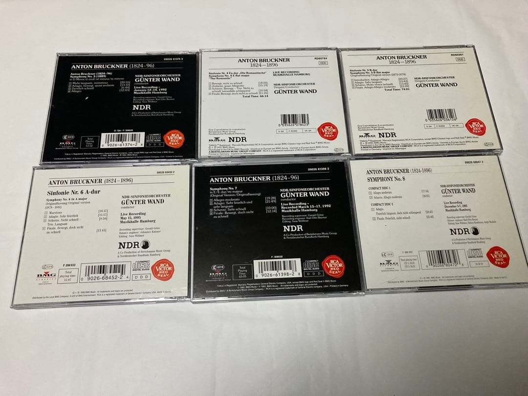 ヴァント 交響曲 Ndr Live Box 17CD