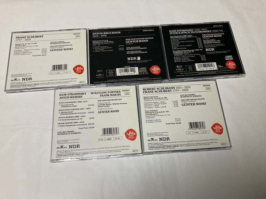 ヴァント 交響曲 Ndr Live Box 17CD