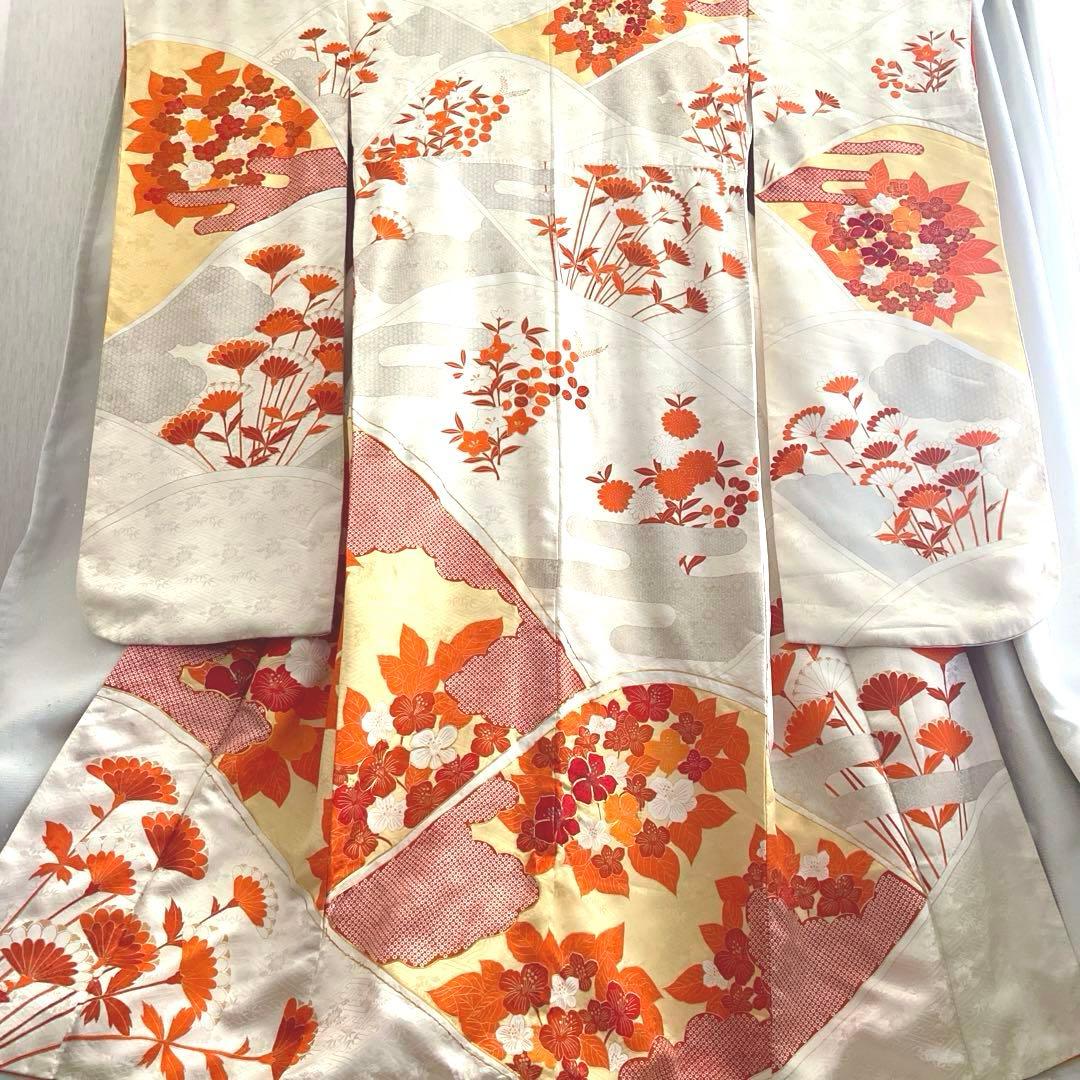 ＊振袖セット＊　レトロな振袖　 　 金駒刺繍　アンティーク