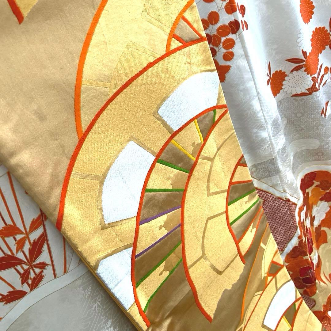 ＊振袖セット＊　レトロな振袖　 　 金駒刺繍　アンティーク