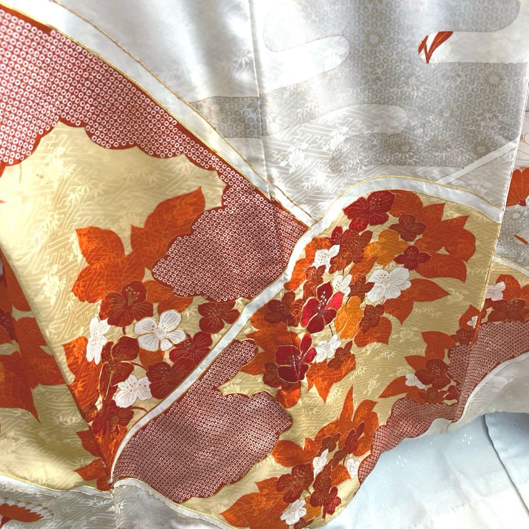 ＊振袖セット＊　レトロな振袖　 　 金駒刺繍　アンティーク
