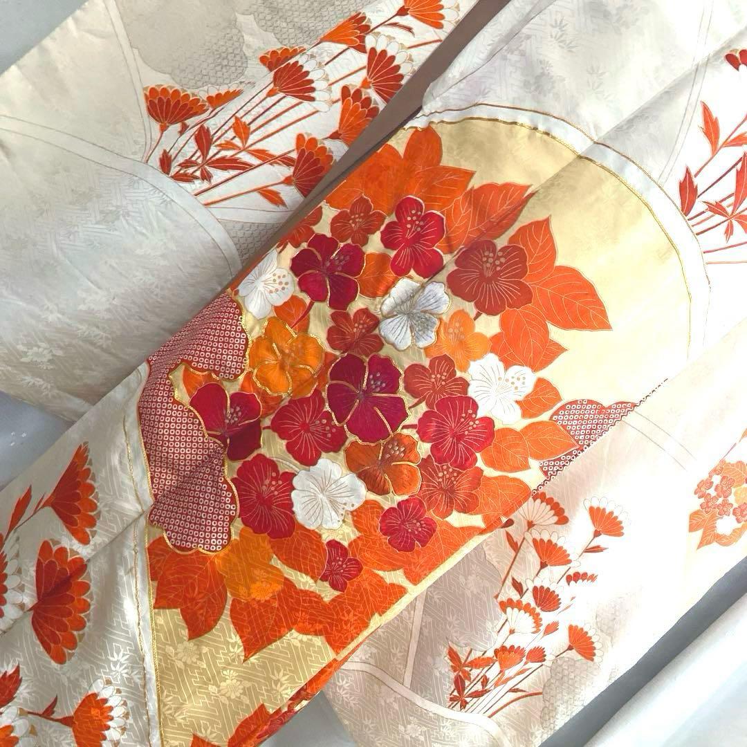 ＊振袖セット＊　レトロな振袖　 　 金駒刺繍　アンティーク