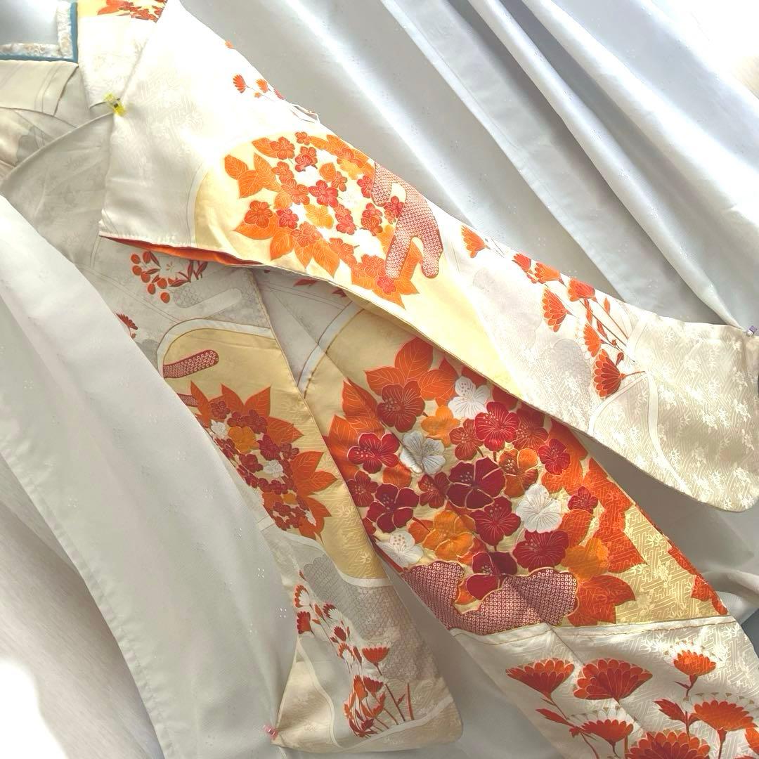 ＊振袖セット＊　レトロな振袖　 　 金駒刺繍　アンティーク