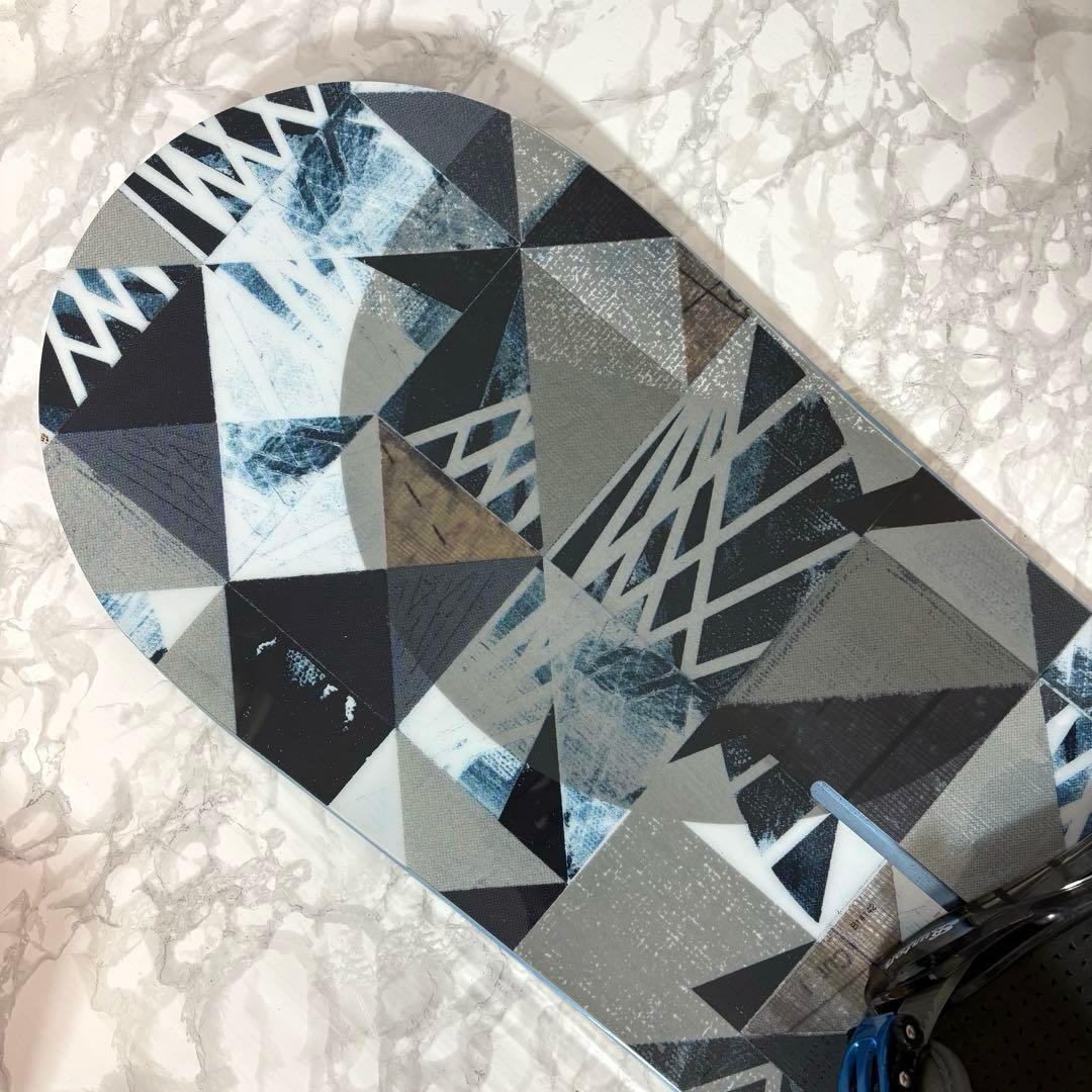 【良品】 バートン クラッシュ 151cm メンズ スノーボード 2点 バインL