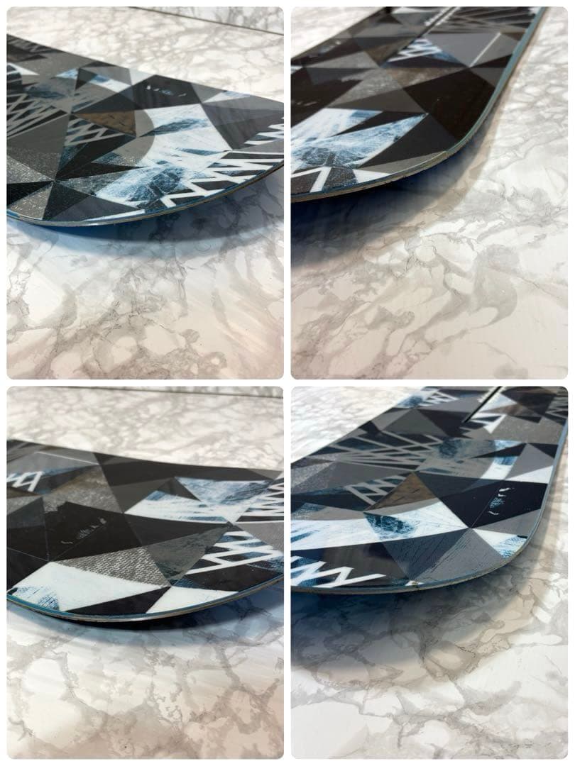 【良品】 バートン クラッシュ 151cm メンズ スノーボード 2点 バインL