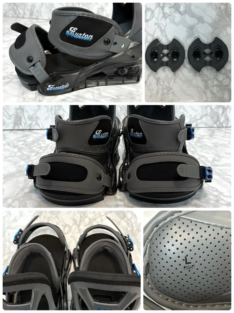 【良品】 バートン クラッシュ 151cm メンズ スノーボード 2点 バインL