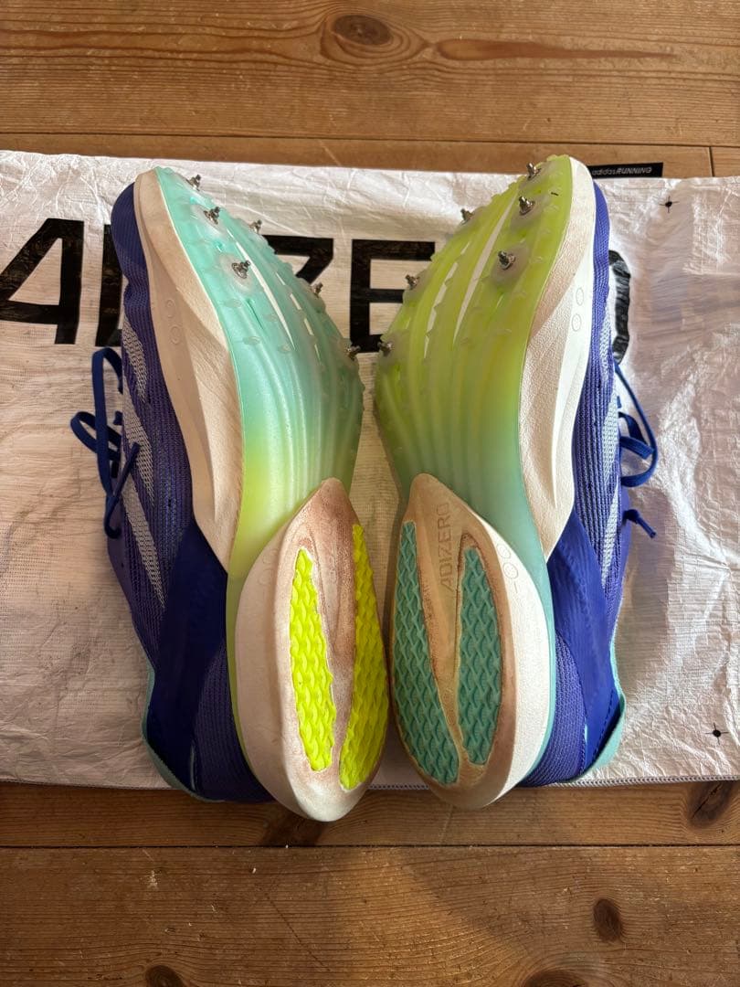 adidas ADIZERO アバンチ 26cm 青