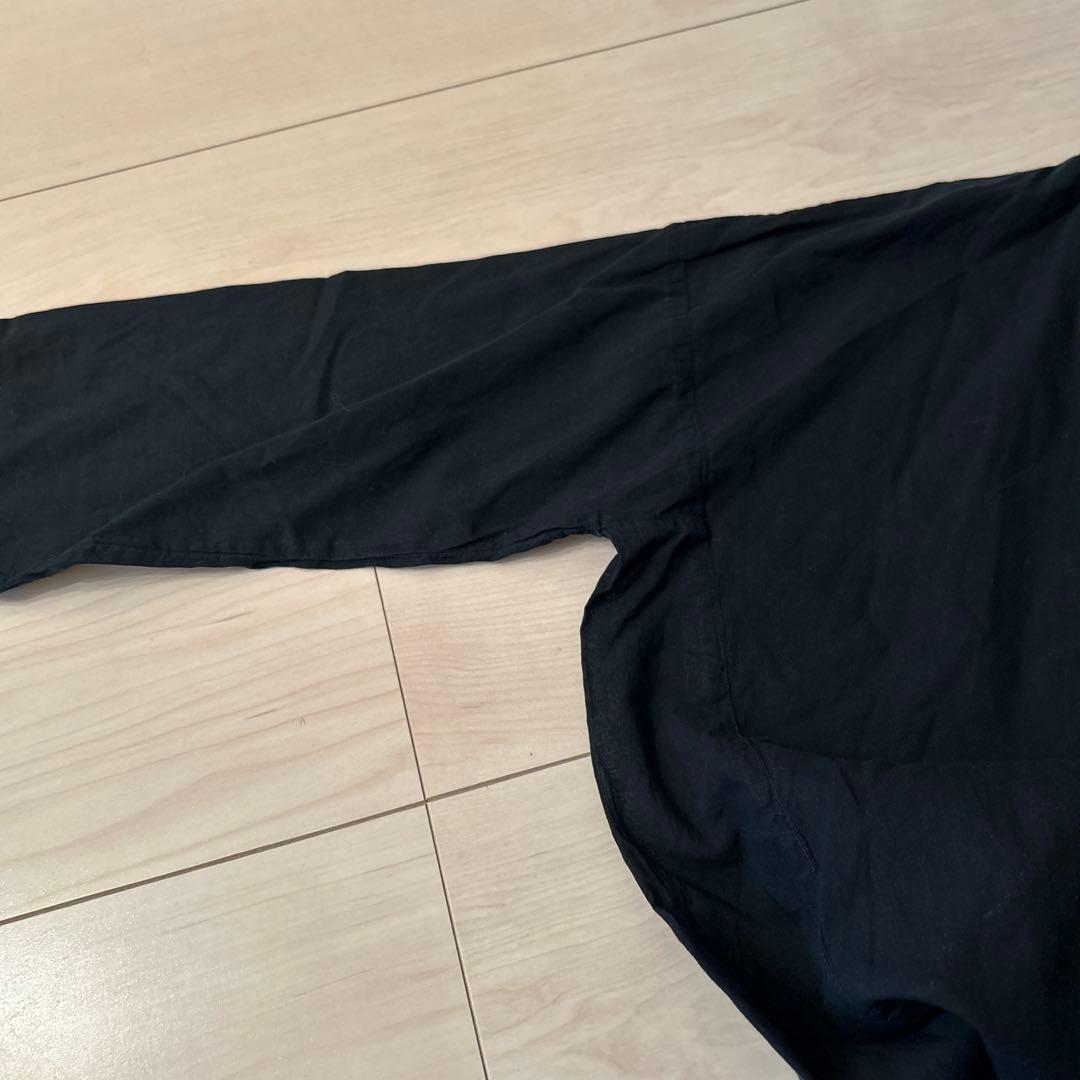 ブラック 五分袖 チュニック