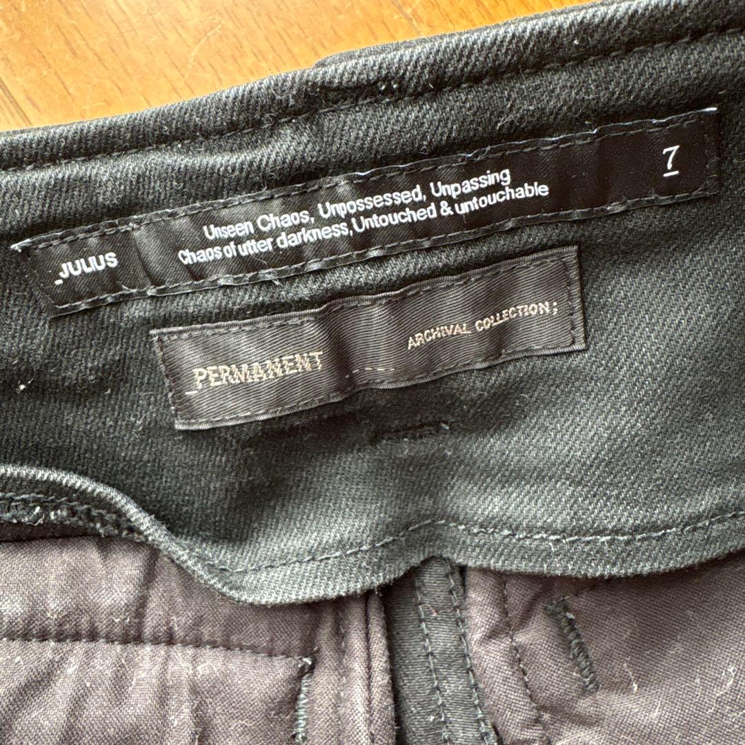 パンツ JULIUS/TROUSERS FOR MALE/799PAM25-BK