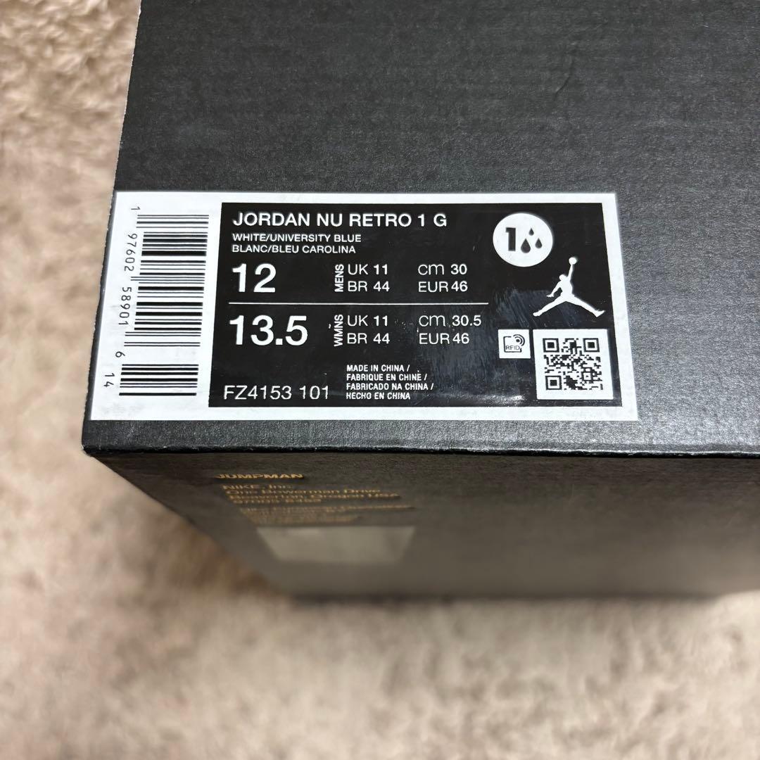 【新品未使用】 エアジョーダン ゴルフシューズ NU レトロ 1 G 30.0