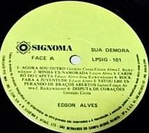 BRA盤70年代？レア！Edson Alves/Sua Demora
