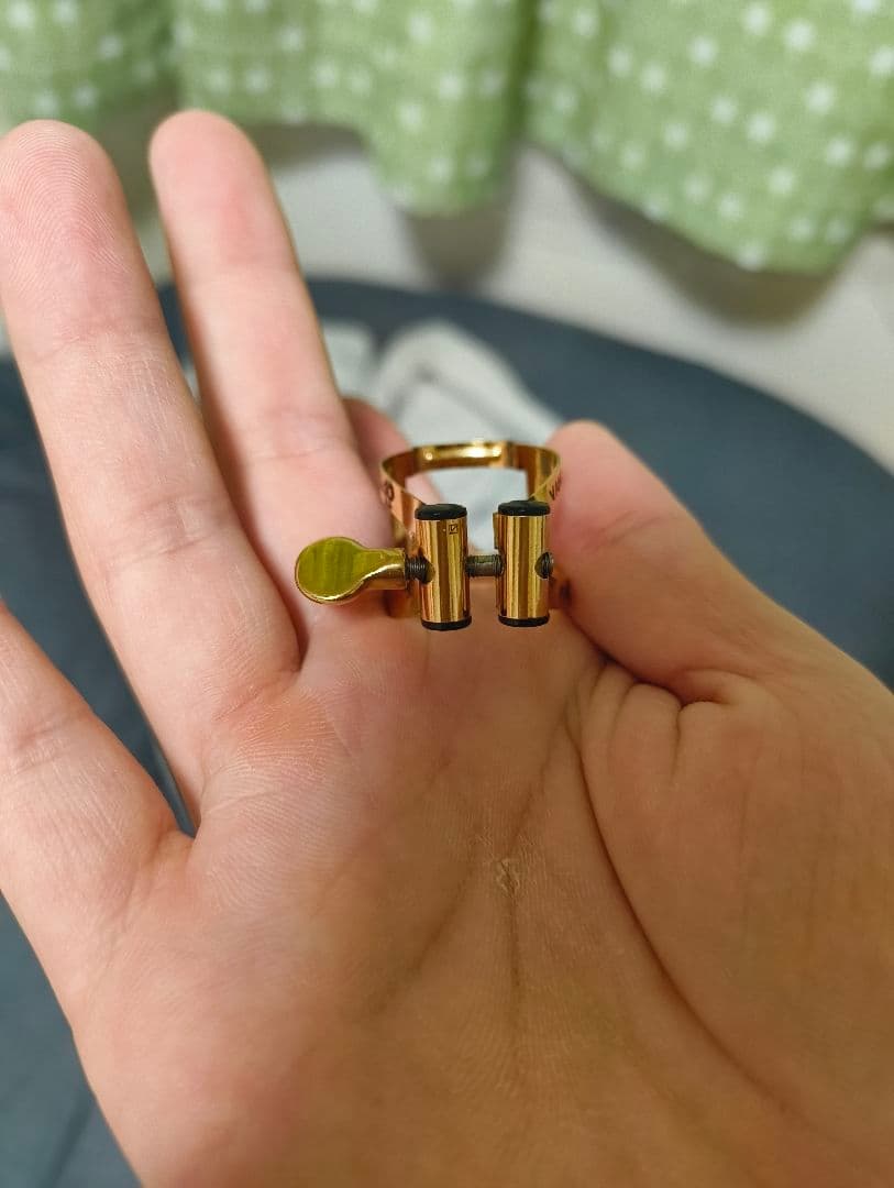 ソプラノサックス用マウスピース　ヴァンドレンV16 【S7】とリガチャーのセット