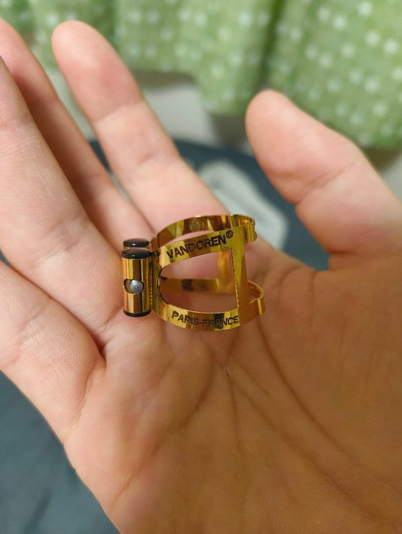 ソプラノサックス用マウスピース　ヴァンドレンV16 【S7】とリガチャーのセット