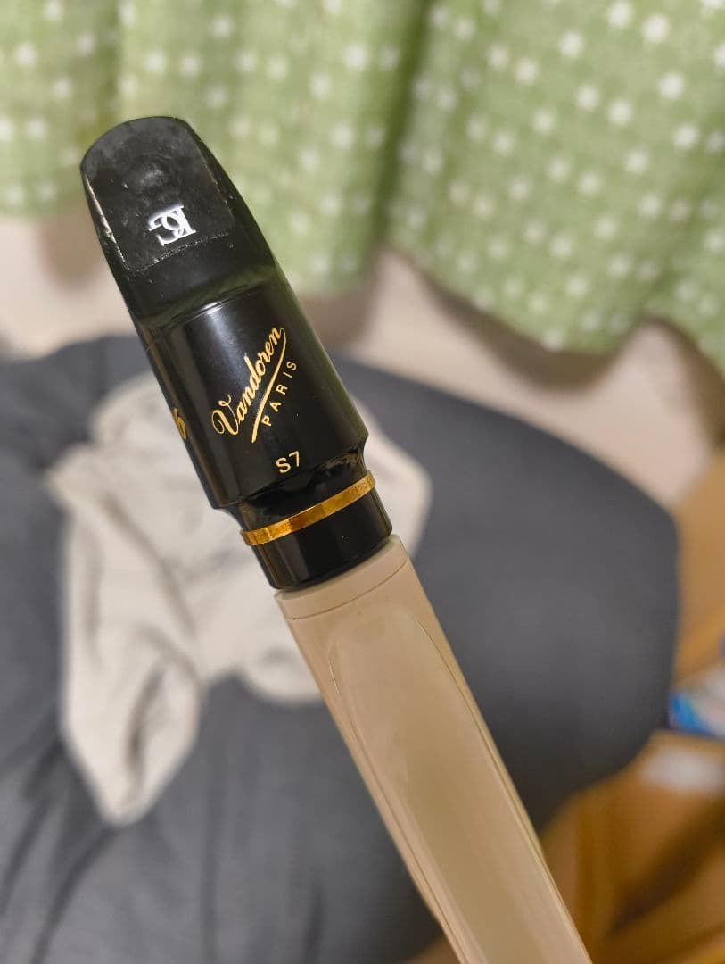 ソプラノサックス用マウスピース　ヴァンドレンV16 【S7】とリガチャーのセット