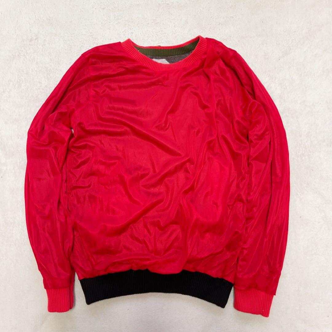 極美品　マークアンドロナ　近年　防風　裏地付　セーター　スニード　スター　柄