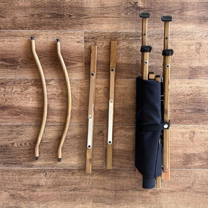 Grouse　アウトドア ローチェア　ブラック