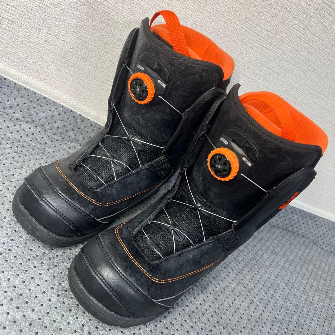 ５回使用 25cm IGNIO TGF ダイヤルブーツ スノーボード