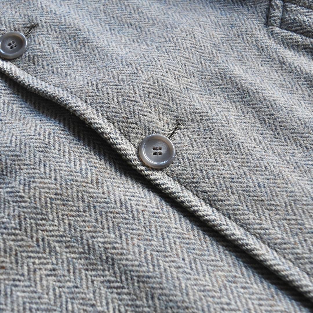 50s-60s ツイードウールコート スコットランド製 レアカラー ヴィンテージ