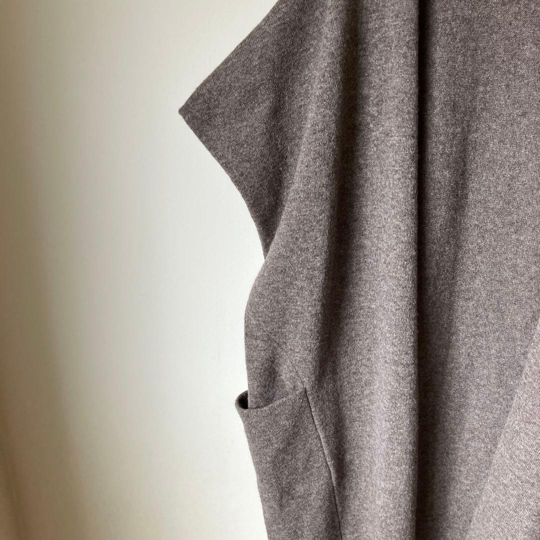 evam eva ロングウールベスト　ヨーガンレール えみおわす　リゼッタ