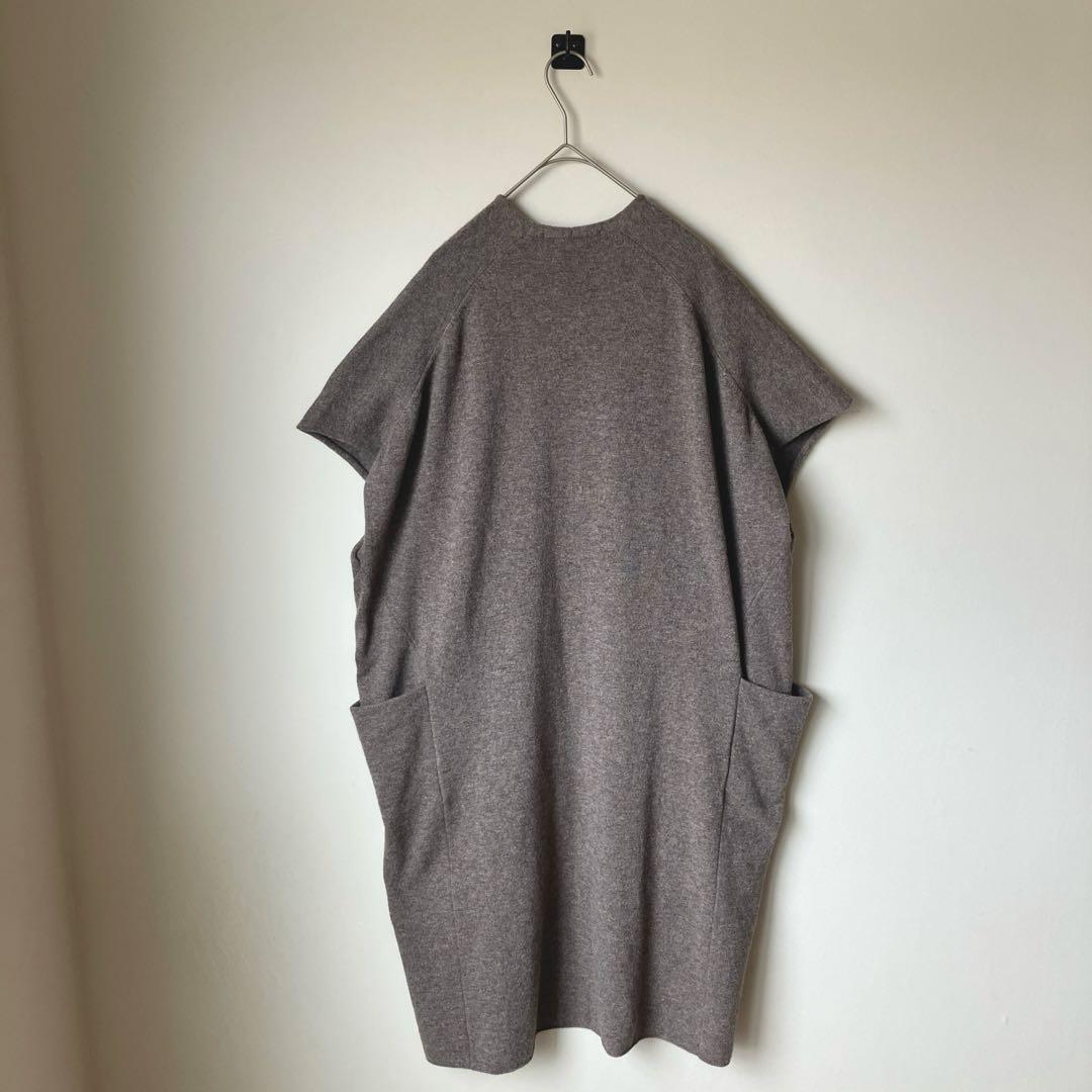 evam eva ロングウールベスト　ヨーガンレール えみおわす　リゼッタ