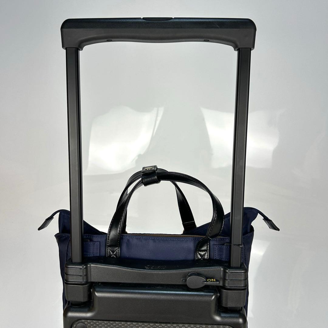 SWANY スワニー　キャリーバッグ　椅子付き　チェアー　紺×黒　買い物カート
