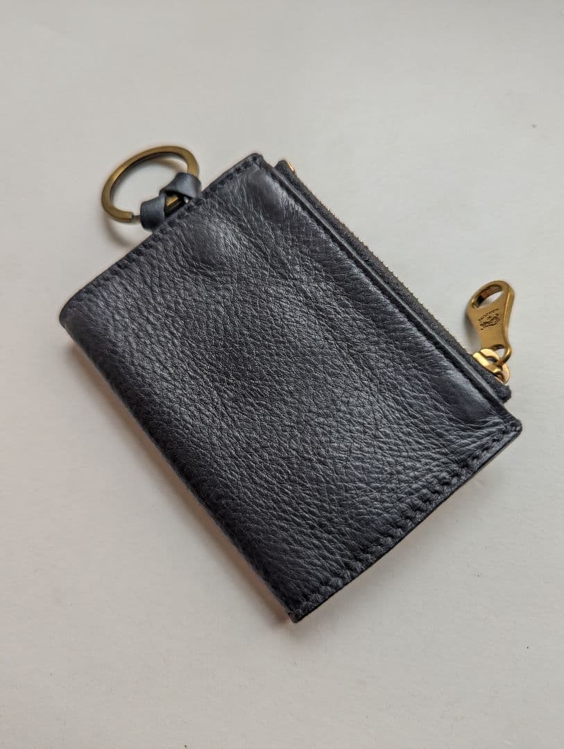 イルビゾンテ キーケース パース ブラック 男女兼用