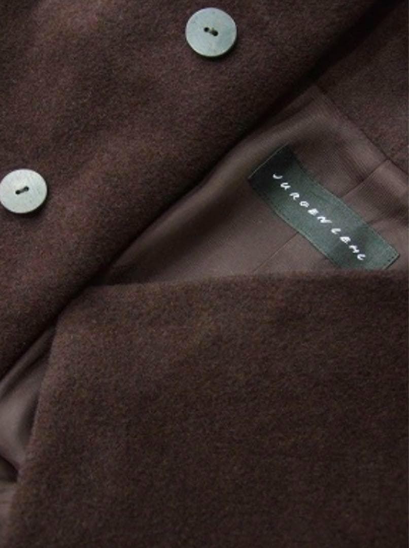 明日まで値下げ！美品★ヨーガンレール★ふんわり襟★上質アンゴラ混ハーフ丈コートM