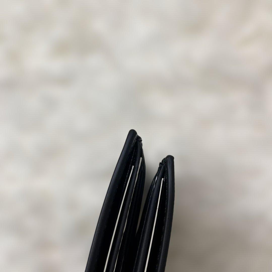 新品 BURBERRY バーバリー 二つ折り財布 チャコール　チェック 新型