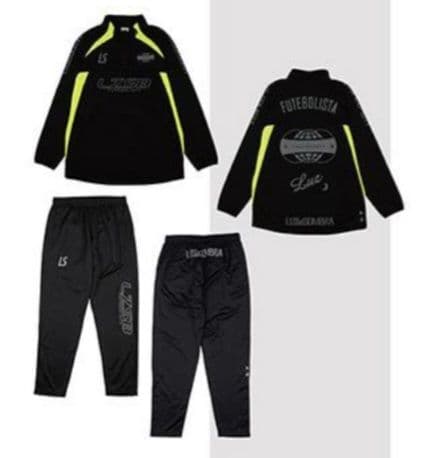 ルースイソンブラ ハーフジップジャージ　 S ブラック/イエロー