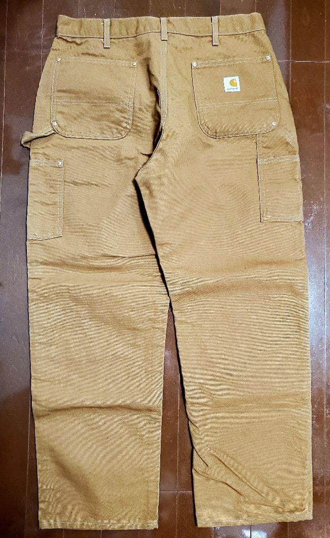 Carhartt ダブルニー ブラウン W36XL30