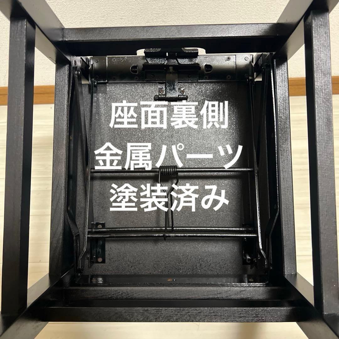 【中古リニューアル】背付ピアノ椅子(全国送料込み)トムソン椅子