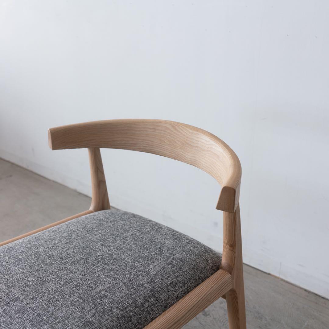 flower ダイニングチェア　ルンバ対応　アッシュ材