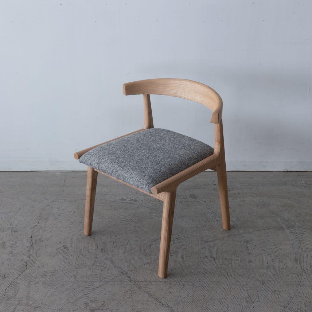 flower ダイニングチェア　ルンバ対応　アッシュ材